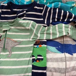 Boys sleeper bundle. Five total.